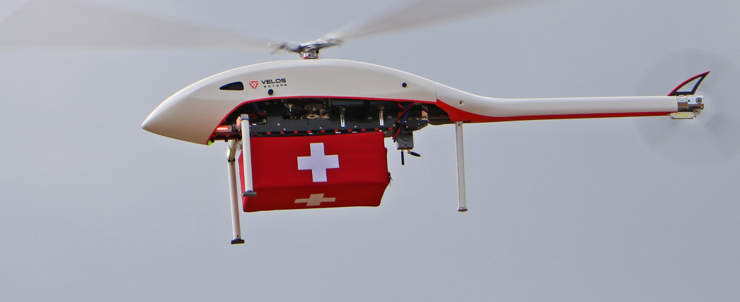 Velos Rotors Delivery Drone